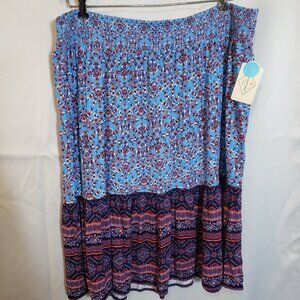 NWT St. Johns Bay size XXL skirt